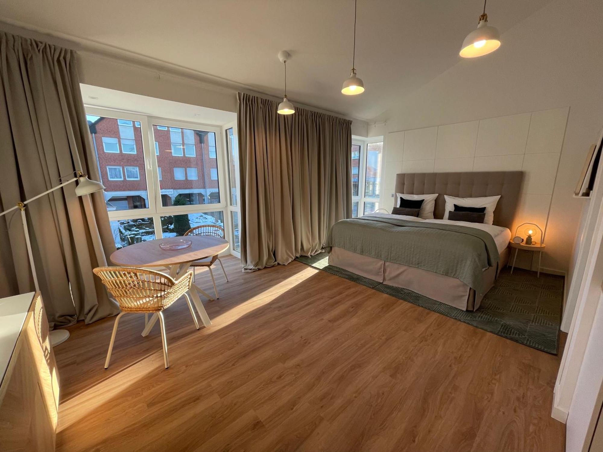 Moderne Neue Apartments Zum Wohlfuehlen Im Boardinghouse Bed & Butter Hasbergen Exterior photo